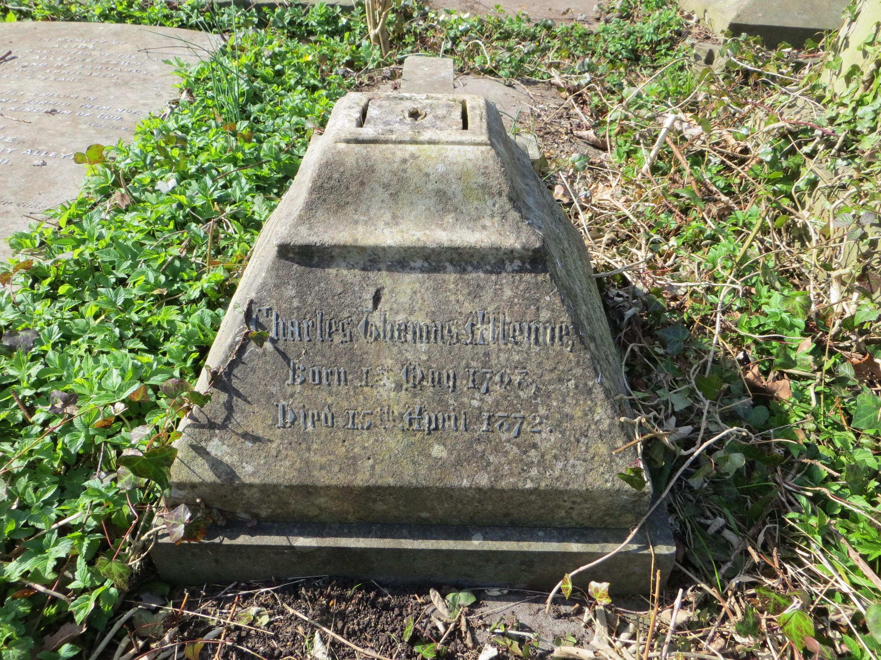 Charles Thomas Alleyne grave