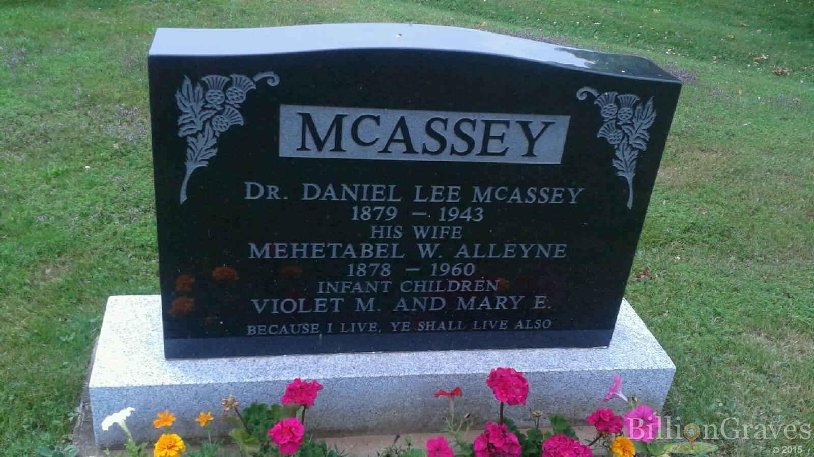 Mehetabel Alleyne grave