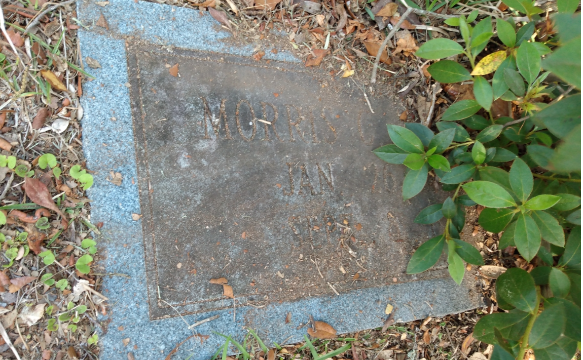 Morris Carlisle Alleyne grave