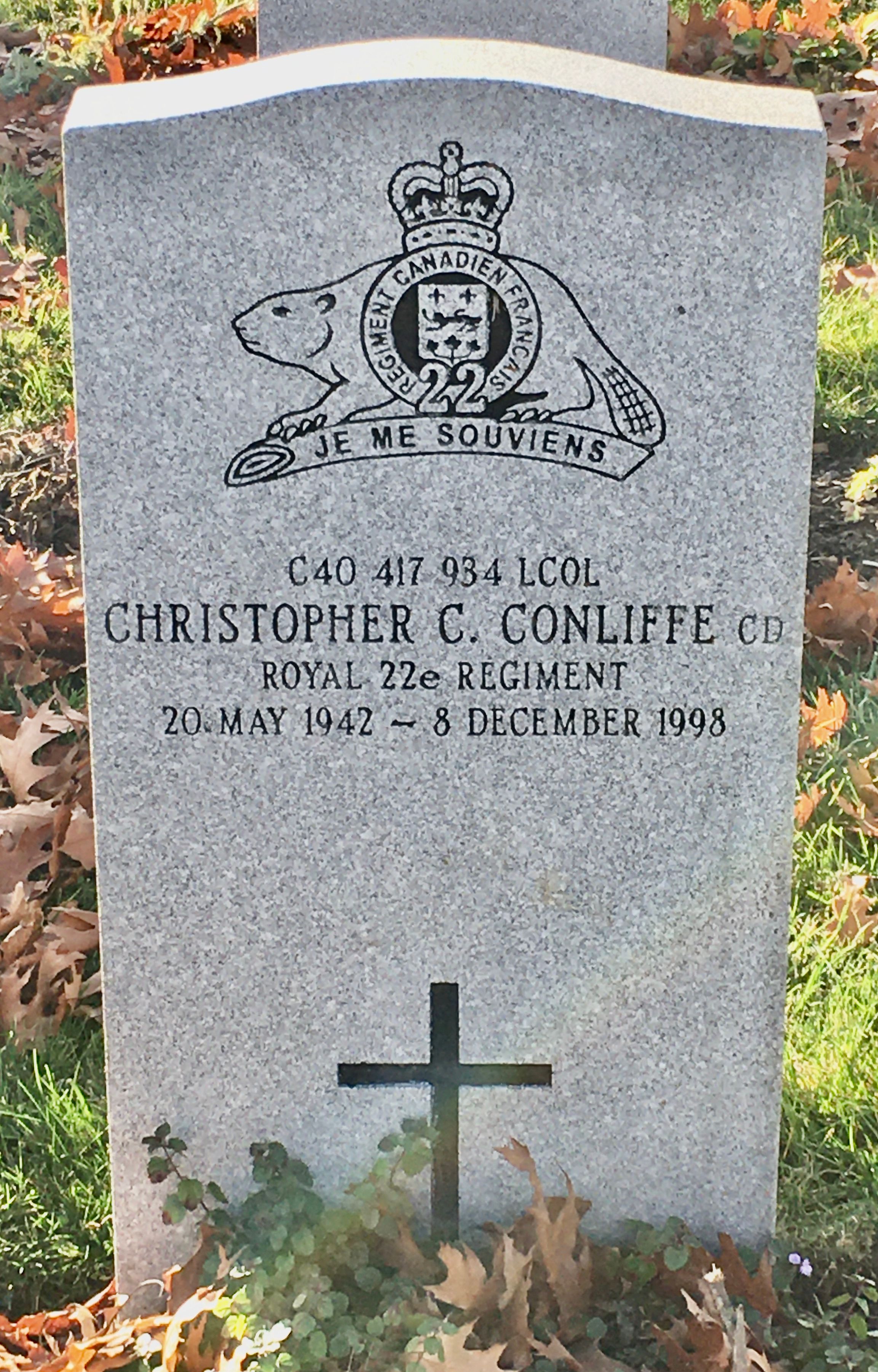 Christopher Clement Conliffe grave